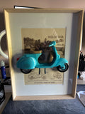 Cadre décoratif vespa