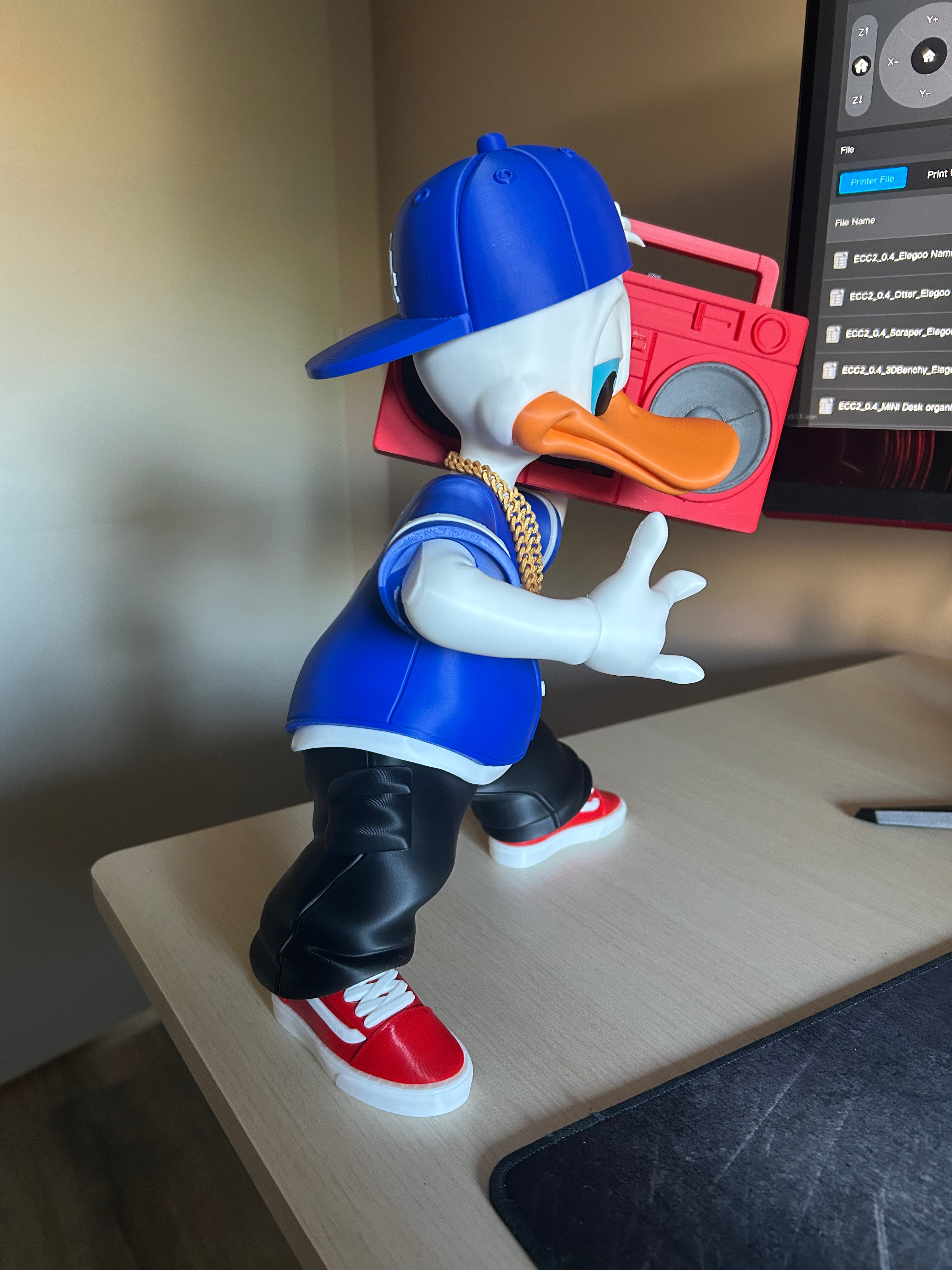 Donald Duck urban Figurine 33 cm Impression en 3D